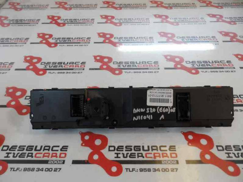 MANDO CLIMATIZADOR BMW SERIE 5 BERLINA 2008 2.0 TURBODIESEL (177 CV)