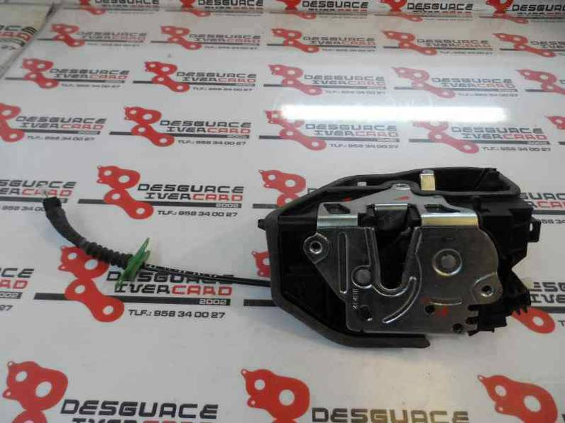 CERRADURA PUERTA TRASERA IZQUIERDA BMW SERIE 5 BERLINA 2008 2.0 TURBODIESEL (177 CV)