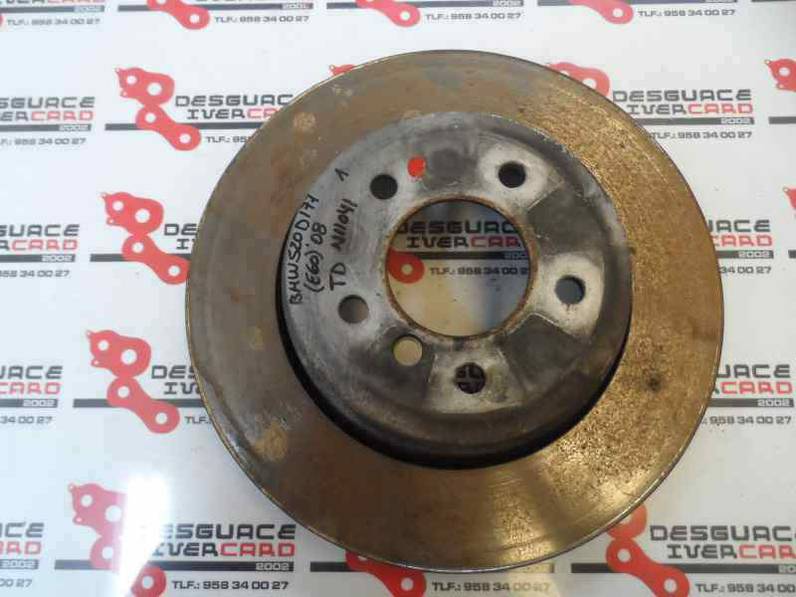 DISCO FRENO TRASERO BMW SERIE 5 BERLINA 2008 2.0 TURBODIESEL (177 CV)