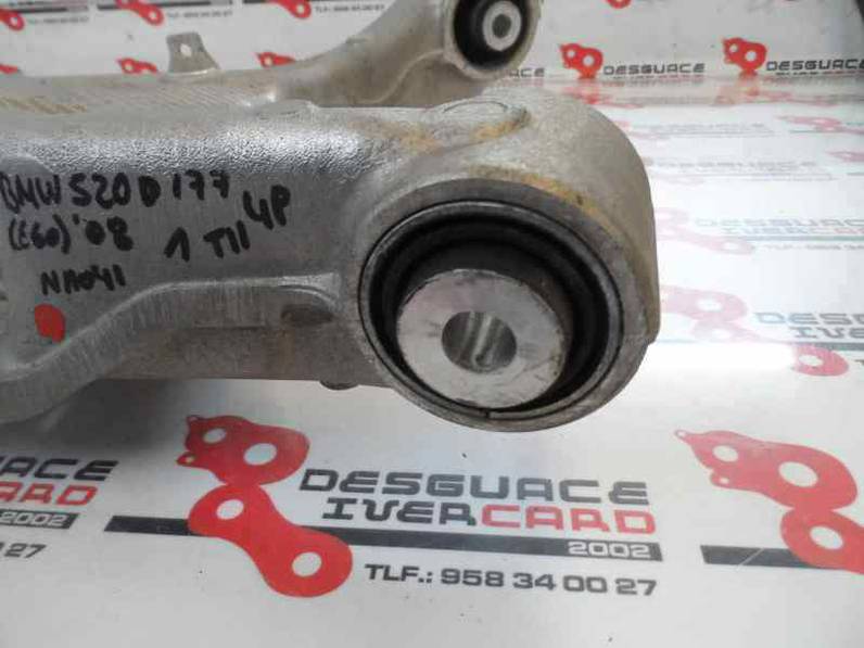 BRAZO SUSPENSION INFERIOR TRASERO IZQUIERDO BMW SERIE 5 BERLINA 2008 2.0 TURBODIESEL (177 CV)