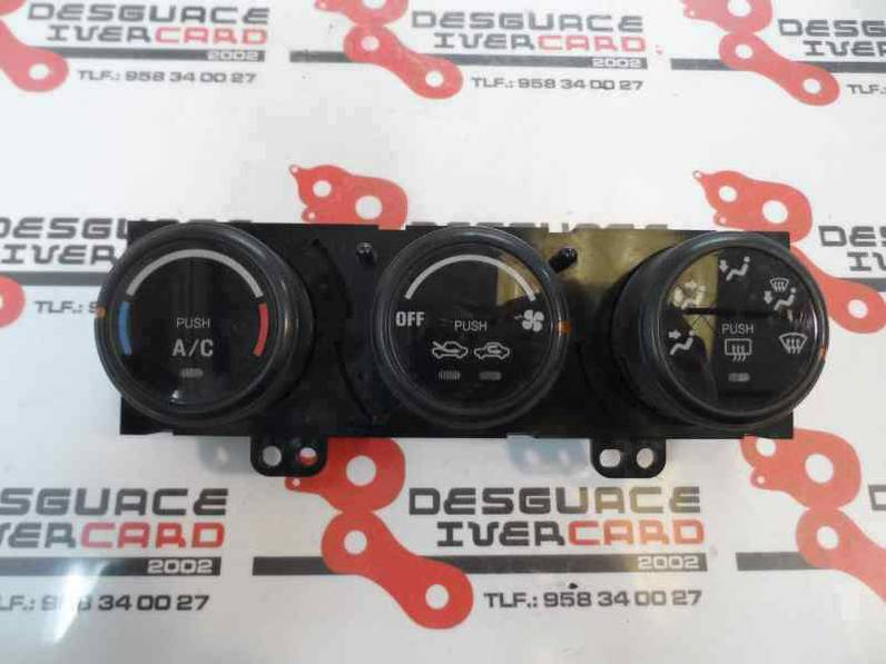 MANDO CALEFACCION AIRE ACONDICIONADO SUZUKI GRAND VITARA 3 PUERTAS SQ 2004 2.0 TURBODIESEL (109 CV)