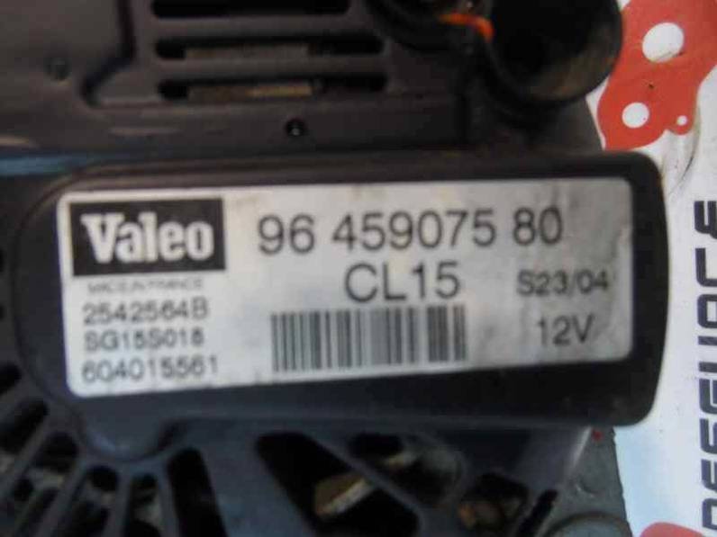 ALTERNADOR SUZUKI GRAND VITARA 3 PUERTAS SQ 2004 2.0 TURBODIESEL (109 CV)