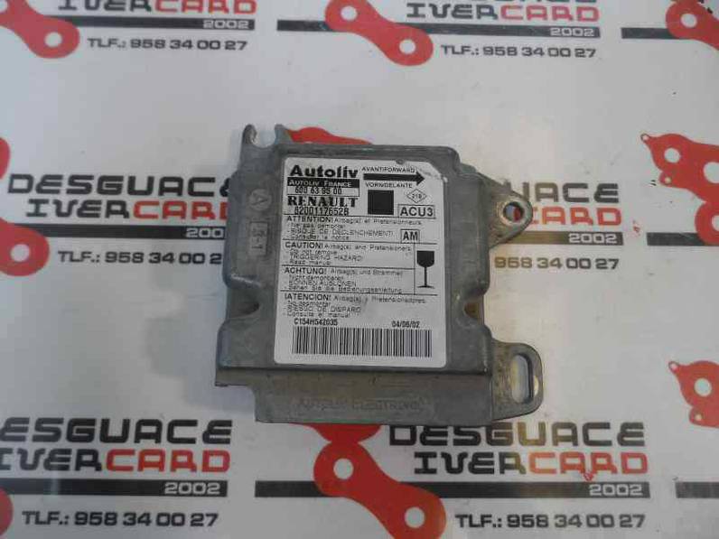 CENTRALITA AIRBAG RENAULT SCENIC 2002 1.9 DTI D (80 CV)