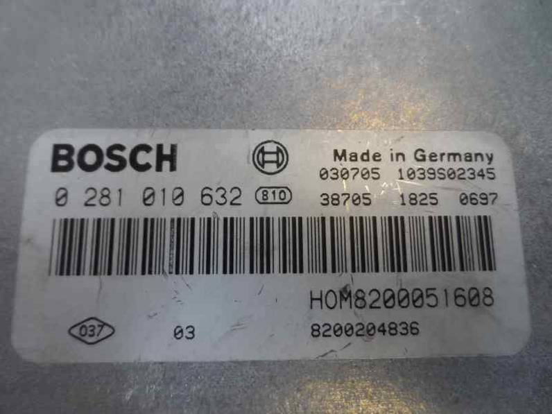 CENTRALITA MOTOR UCE OPEL VIVARO 2003 1.9 CDTI (101 CV)