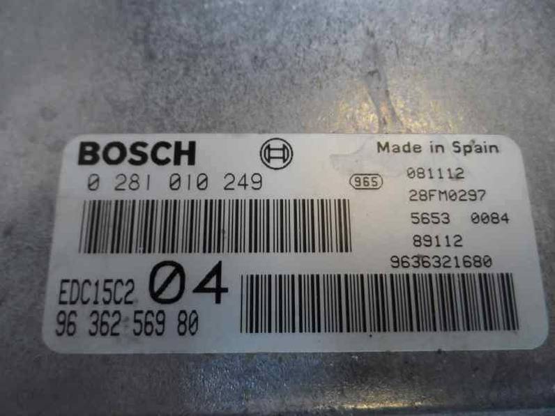 CENTRALITA MOTOR UCE CITROEN XSARA BERLINA 2000 2.0 HDI (90 CV)