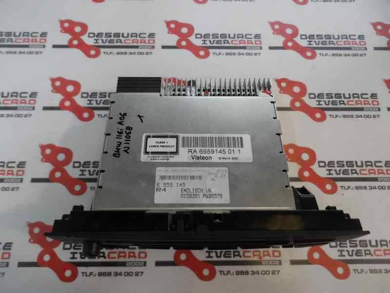 SISTEMA AUDIO RADIO CD BMW SERIE 1 BERLINA 2005 1.6 16V (116 CV)