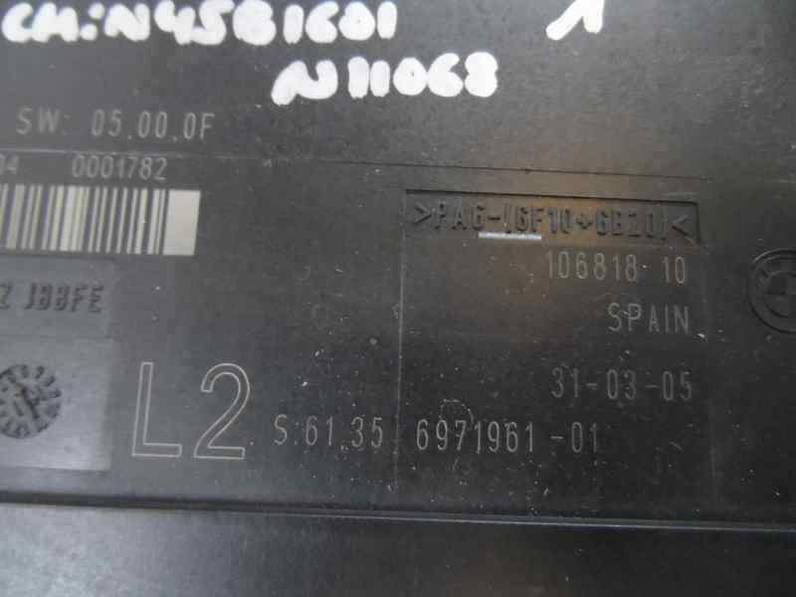 MODULO ELECTRONICO BMW SERIE 1 BERLINA 2005 1.6 16V (116 CV)