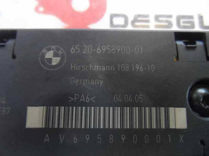 MODULO ELECTRONICO BMW SERIE 1 BERLINA 2005 1.6 16V (116 CV)