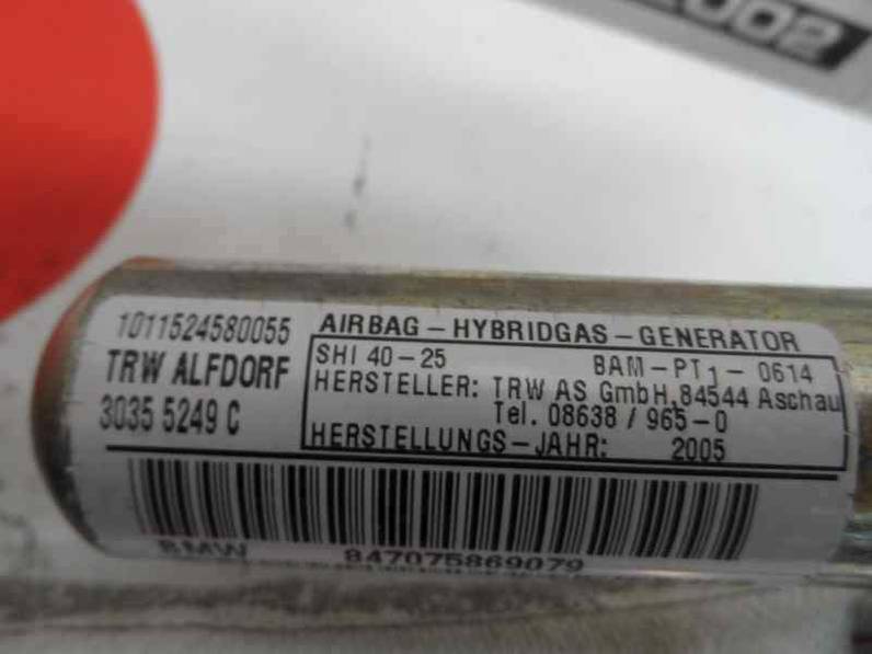 AIRBAG CORTINA DELANTERO IZQUIERDO BMW SERIE 1 BERLINA 2005 1.6 16V (116 CV)