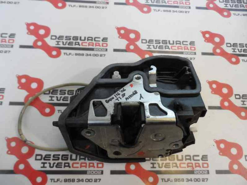 CERRADURA PUERTA TRASERA IZQUIERDA BMW SERIE 1 BERLINA 2005 1.6 16V (116 CV)