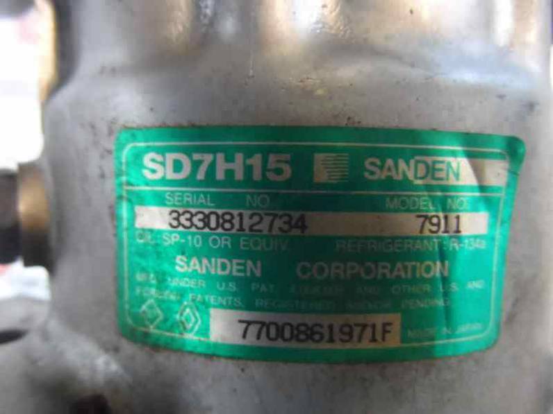 COMPRESOR AIRE ACONDICIONADO RENAULT LAGUNA 1998 2.2 D (83 CV)