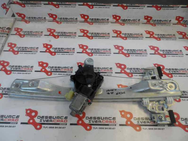 ELEVALUNAS TRASERO DERECHO CHEVROLET CRUZE 2011 1.6 (113 CV)