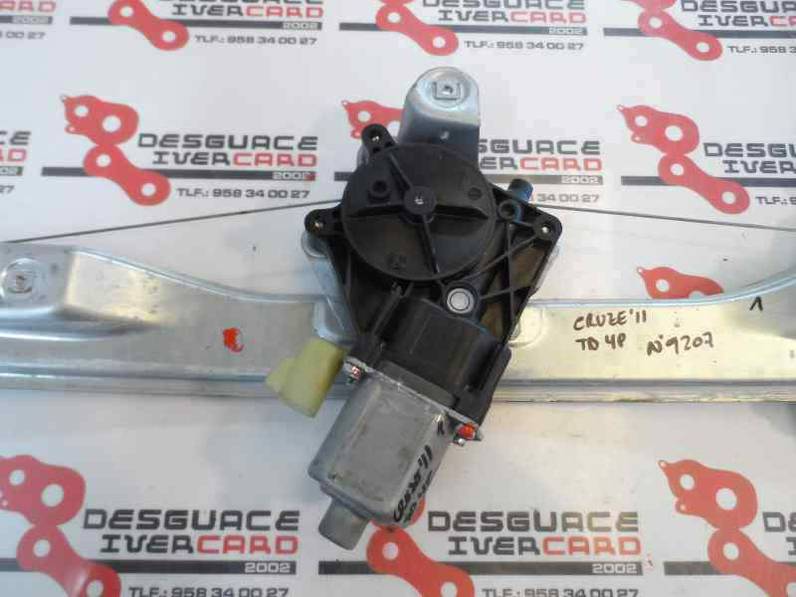 ELEVALUNAS TRASERO DERECHO CHEVROLET CRUZE 2011 1.6 (113 CV)