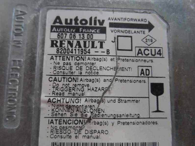 CENTRALITA AIRBAG RENAULT SCENIC II 2006 1.9 DCI D (131 CV)