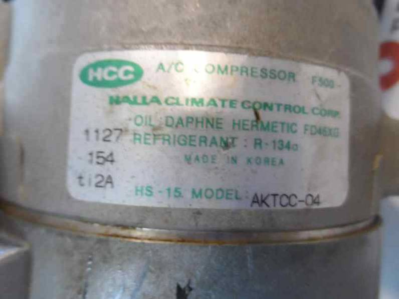 COMPRESOR AIRE ACONDICIONADO HYUNDAI ACCENT 1999 1.3 (84 CV)