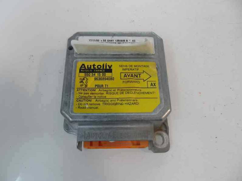 CENTRALITA AIRBAG PEUGEOT 206 BERLINA 2001 1.9 D (69 CV)