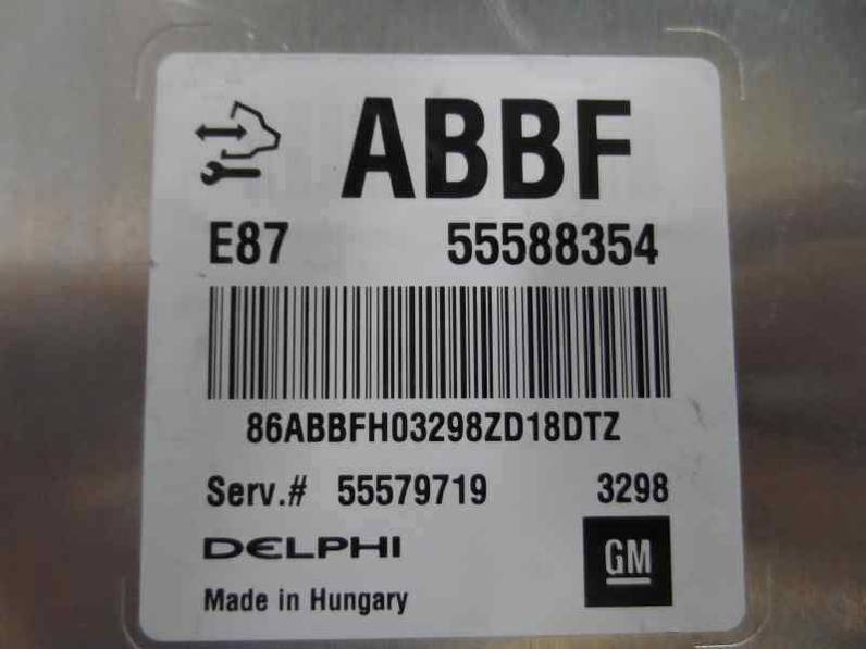 CENTRALITA MOTOR UCE OPEL ASTRA J LIM 2014 1.7 16V CDTI (110 CV)