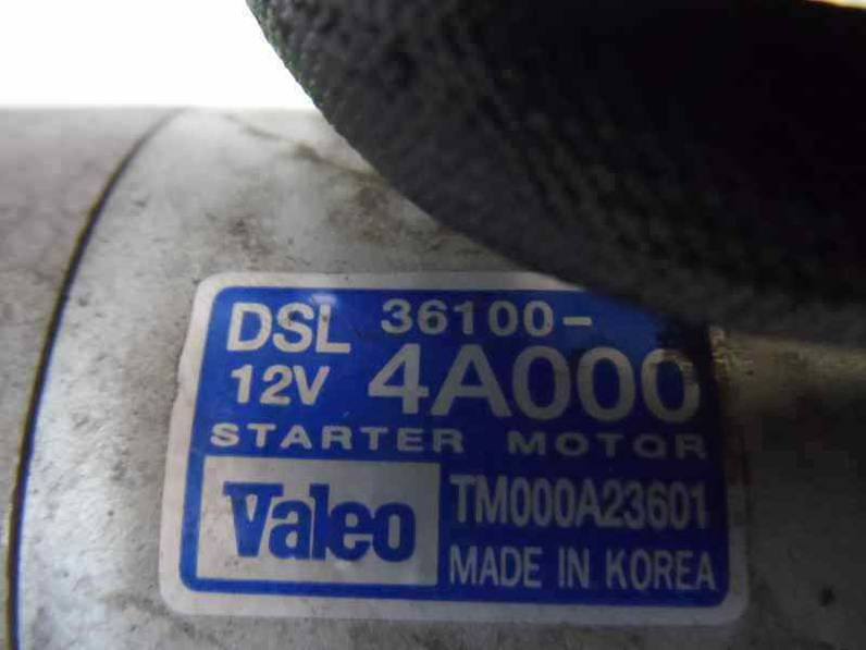 MOTOR ARRANQUE HYUNDAI H 1 2009 2.5 CRDI (140 CV)