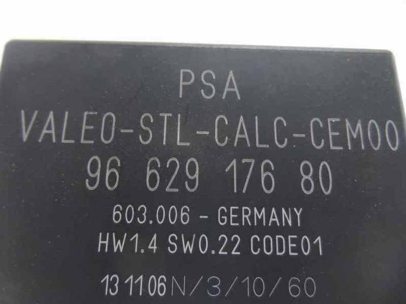 MODULO ELECTRONICO CITROEN C5 BERLINA 2007 2.0 HDI (136 CV)