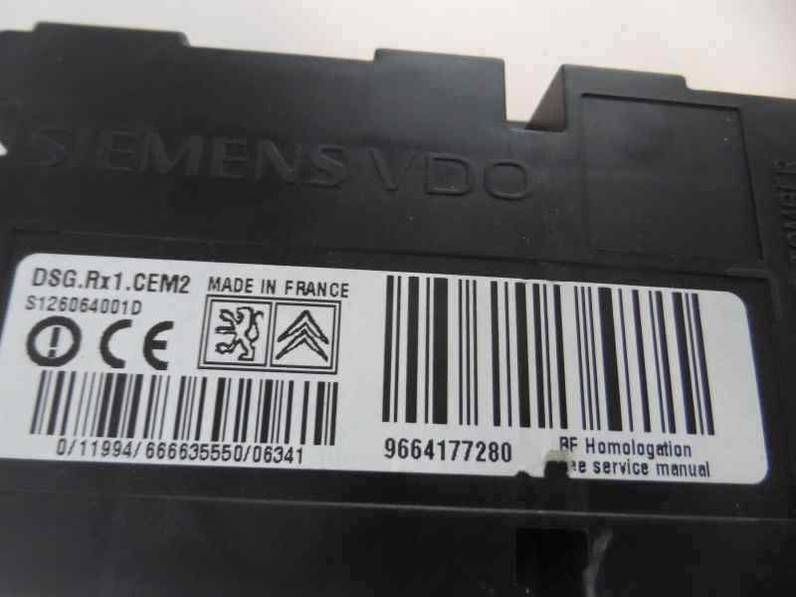 MODULO ELECTRONICO CITROEN C5 BERLINA 2007 2.0 HDI (136 CV)