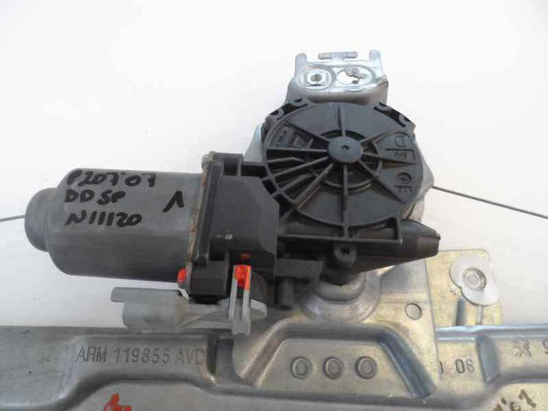 ELEVALUNAS DELANTERO DERECHO PEUGEOT 207 2007 1.6 HDI FAP (109 CV)