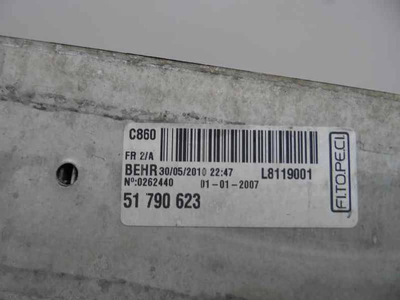 INTERCOOLER CITROEN NEMO 2010 1.4 HDI (68 CV)