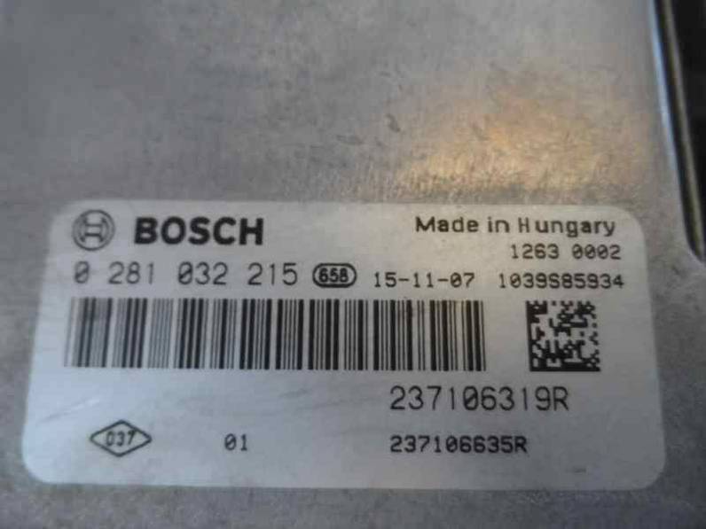 CENTRALITA MOTOR UCE DACIA DUSTER 2015 1.5 DCI D FAP (90 CV)