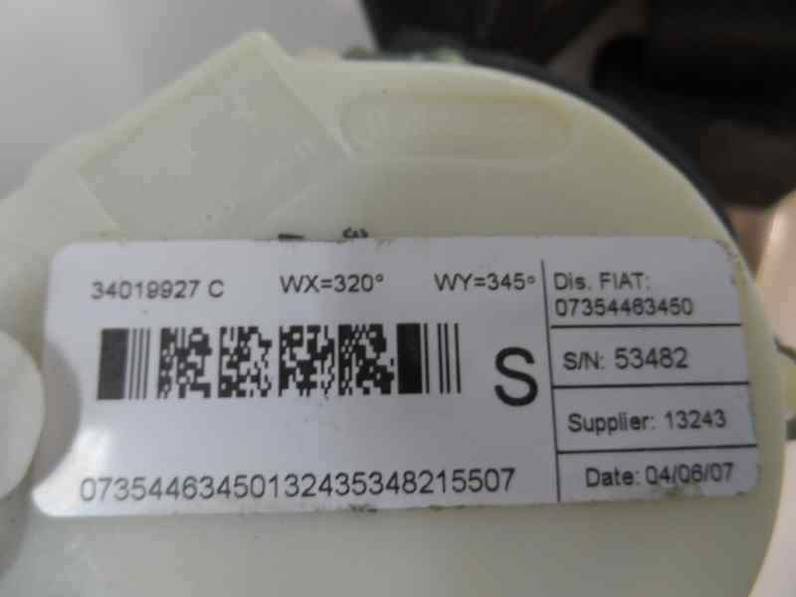 CINTURON SEGURIDAD TRASERO IZQUIERDO FIAT BRAVO 2007 1.9 8V JTD (120 CV)