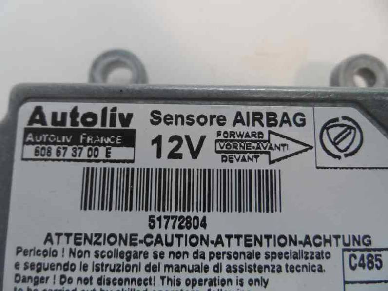 CENTRALITA AIRBAG FIAT DOBLO 2007 1.9 JTD (105 CV)