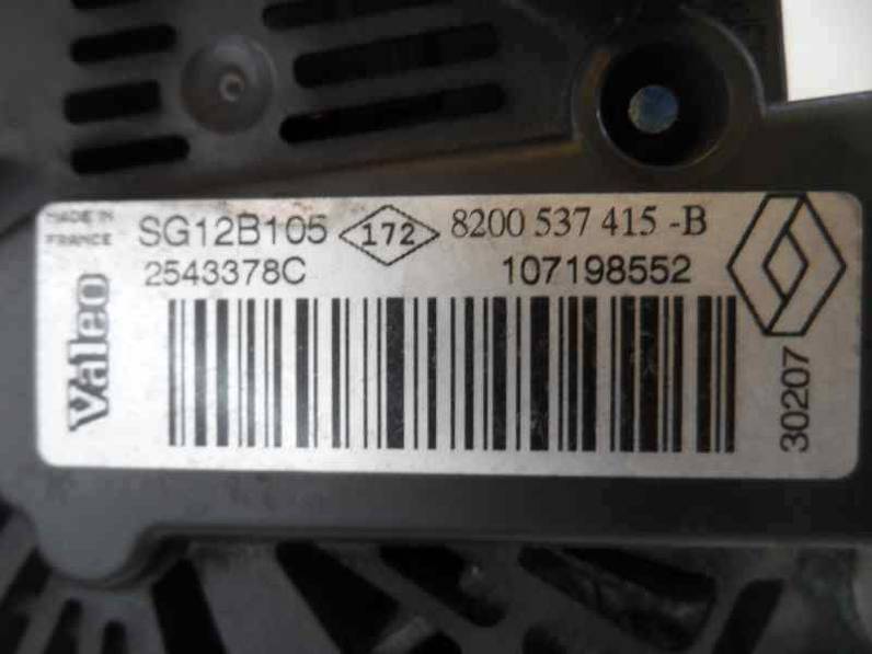 ALTERNADOR DACIA LOGAN MCV 2008 1.5 DCI D (86 CV)