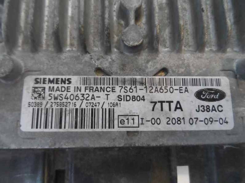 CENTRALITA MOTOR UCE FORD FIESTA 2007 1.4 TDCI (68 CV)