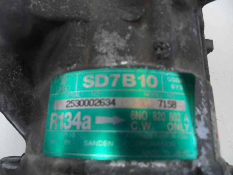 COMPRESOR AIRE ACONDICIONADO VOLKSWAGEN POLO BERLINA 1996 1.6 (75 CV)