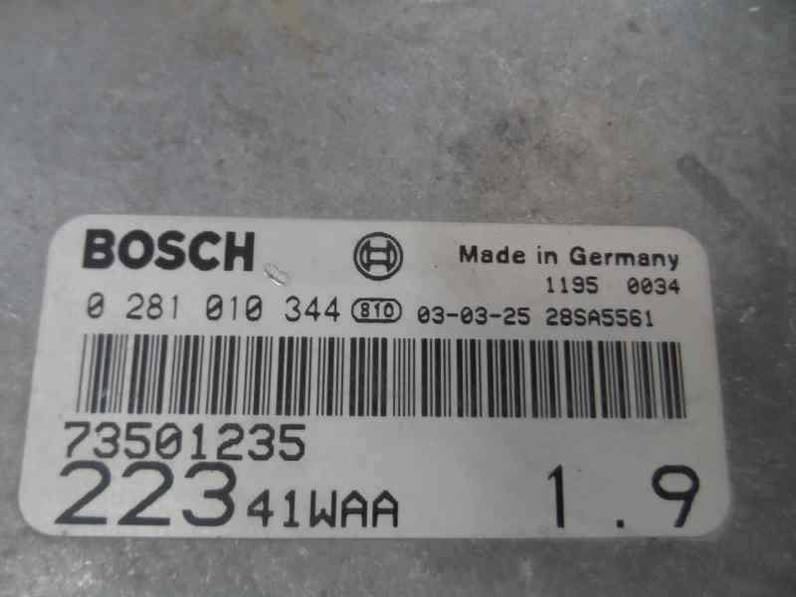 CENTRALITA MOTOR UCE FIAT DOBLO 2003 1.9 JTD (101 CV)