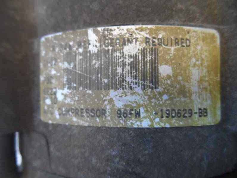 COMPRESOR AIRE ACONDICIONADO FORD FIESTA BERLINA 1996 1.25 16V (75 CV)