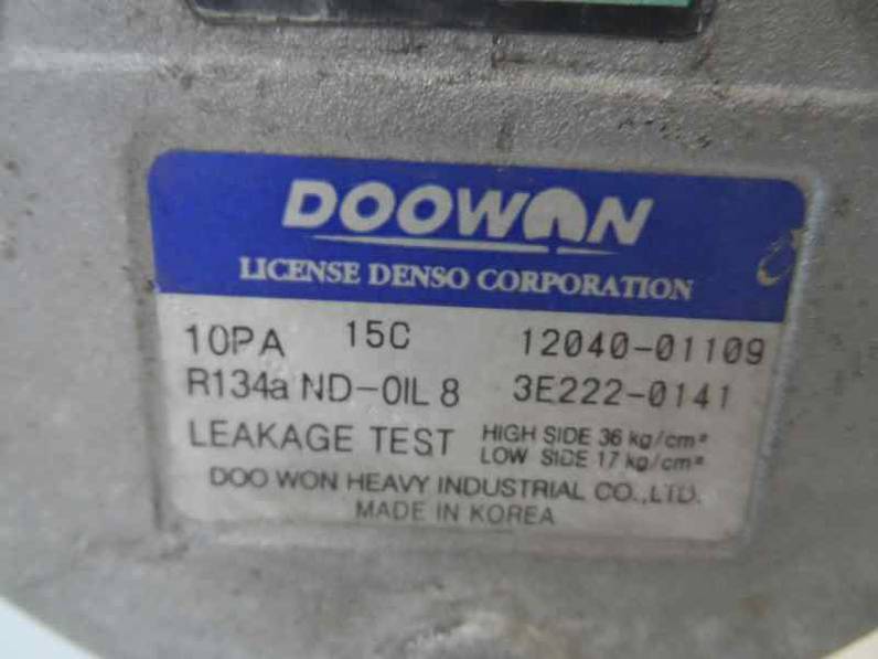 COMPRESOR AIRE ACONDICIONADO KIA SHUMA II 2000 1.6 (102 CV)