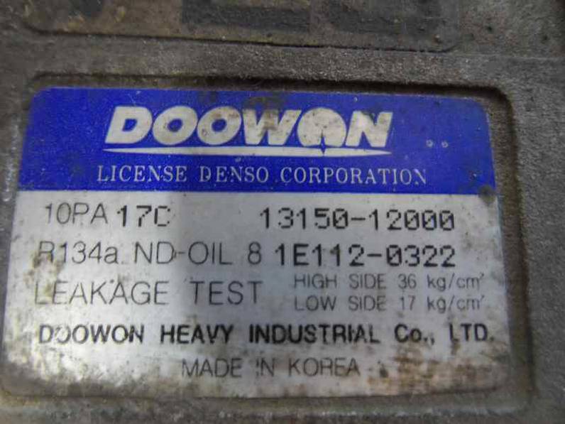 COMPRESOR AIRE ACONDICIONADO KIA CARNIVAL 1999