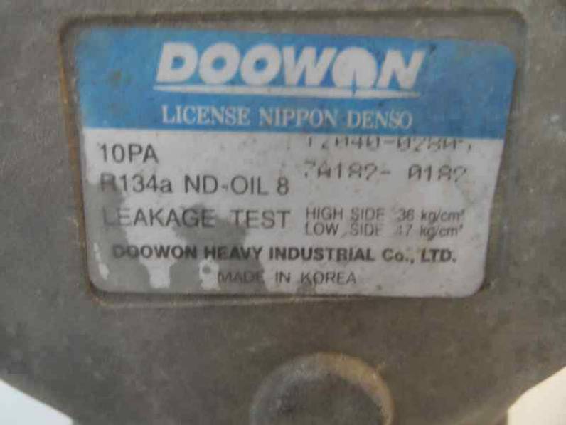 COMPRESOR AIRE ACONDICIONADO KIA SPORTAGE 1994