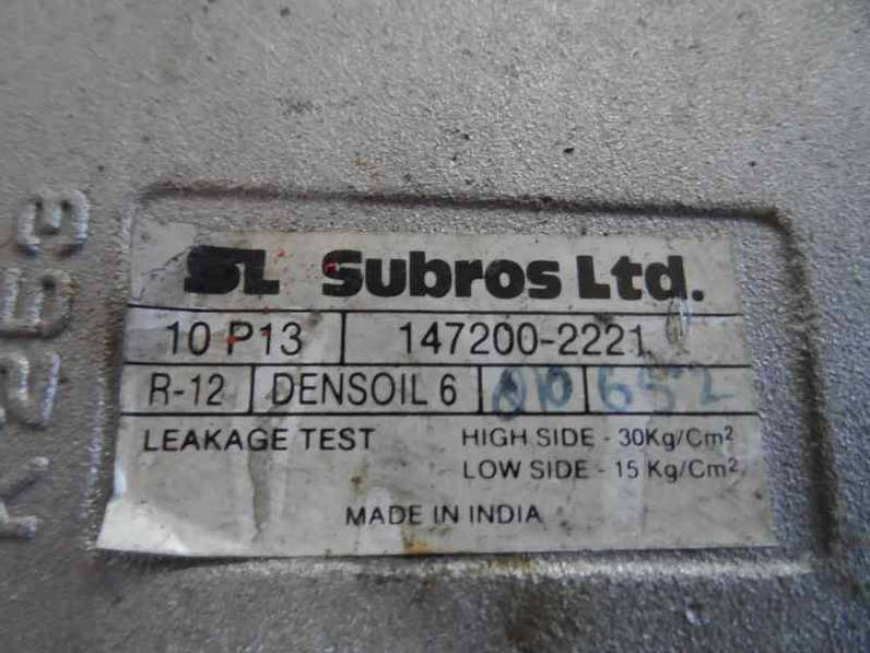 COMPRESOR AIRE ACONDICIONADO TATA TELCO SAFARI 4X4