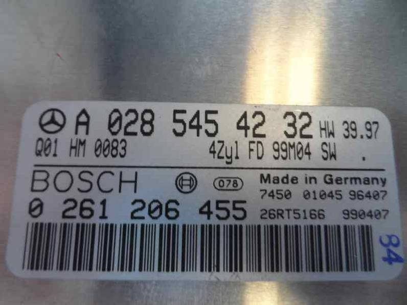 CENTRALITA MOTOR UCE MERCEDES CLASE C BERLINA 1999 1.8 16V (122 CV)