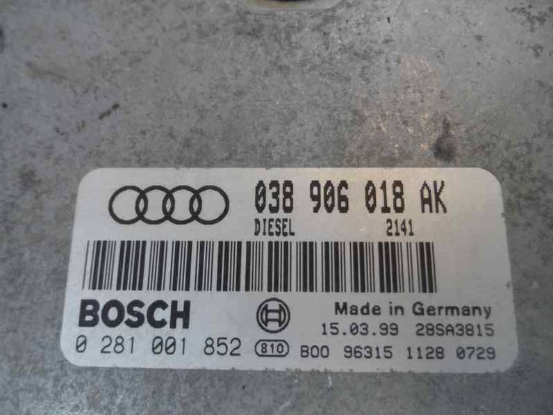 CENTRALITA MOTOR UCE AUDI A3 1999 1.9 TDI (90 CV)