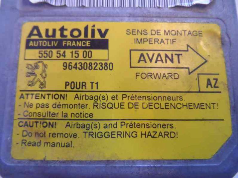 CENTRALITA AIRBAG PEUGEOT 206 BERLINA 1998
