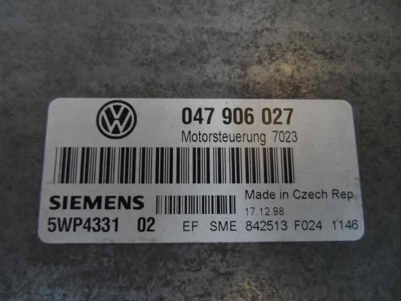 CENTRALITA MOTOR UCE SEAT AROSA 2000 1.0 (50 CV)