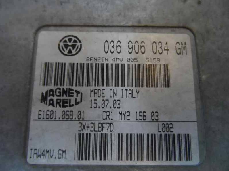 CENTRALITA MOTOR UCE SEAT IBIZA 2003 1.4 16V (75 CV)