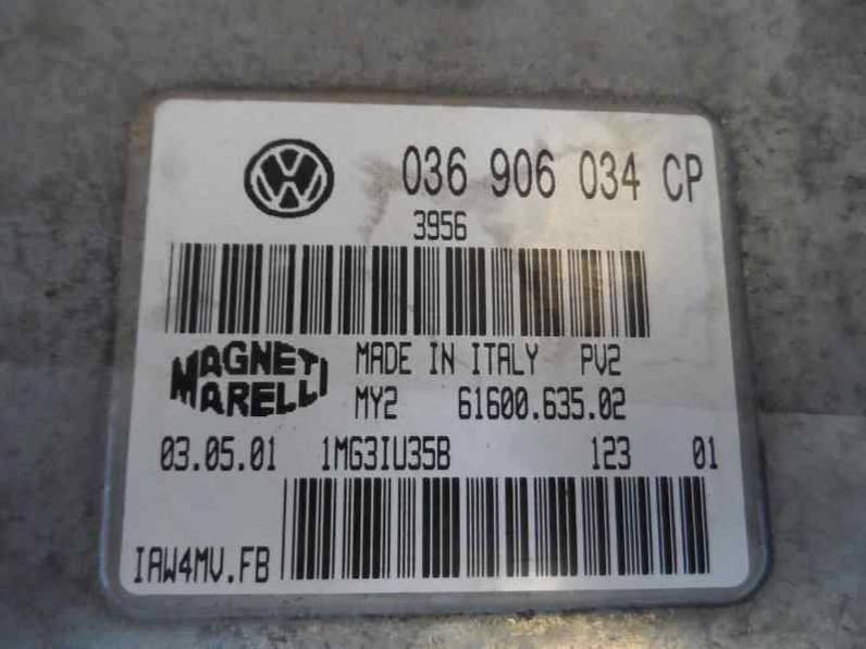 CENTRALITA MOTOR UCE SEAT TOLEDO 2001 1.6 16V (105 CV)