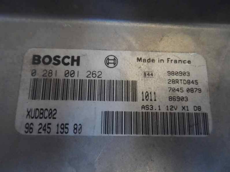 CENTRALITA MOTOR UCE PEUGEOT 406 BERLINA