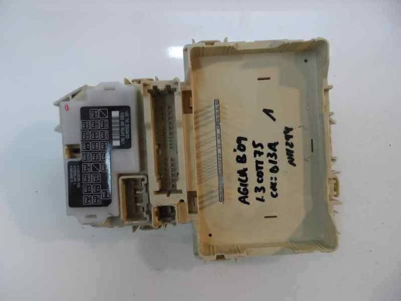 CAJA RELES FUSIBLES OPEL AGILA B 2009 1.3 16V CDTI (75 CV)