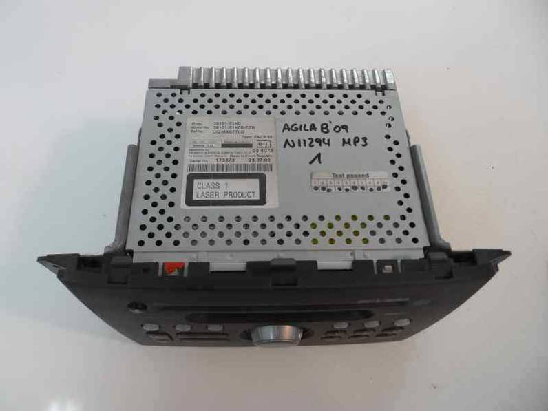 SISTEMA AUDIO RADIO CD OPEL AGILA B 2009 1.3 16V CDTI (75 CV)