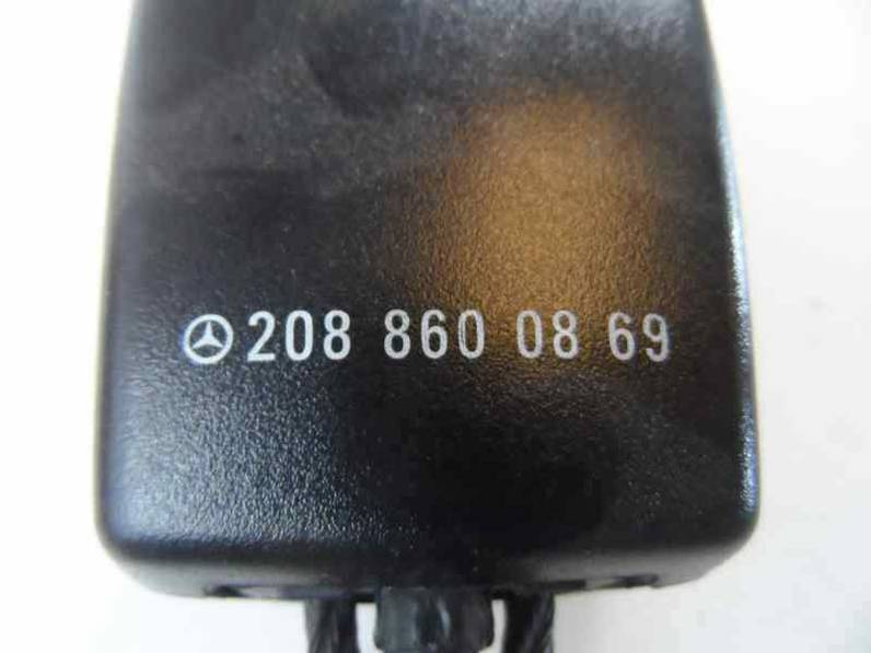 CINTURON SEGURIDAD DELANTERO DERECHO MERCEDES CLASE CLK COUPE 2001 2.3 COMPRESOR (197 CV)