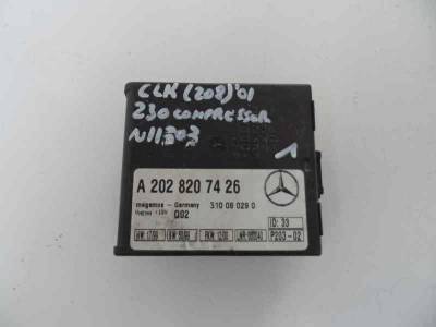 MODULO ELECTRONICO MERCEDES CLASE CLK COUPE 2001 2.3 COMPRESOR (197 CV)
