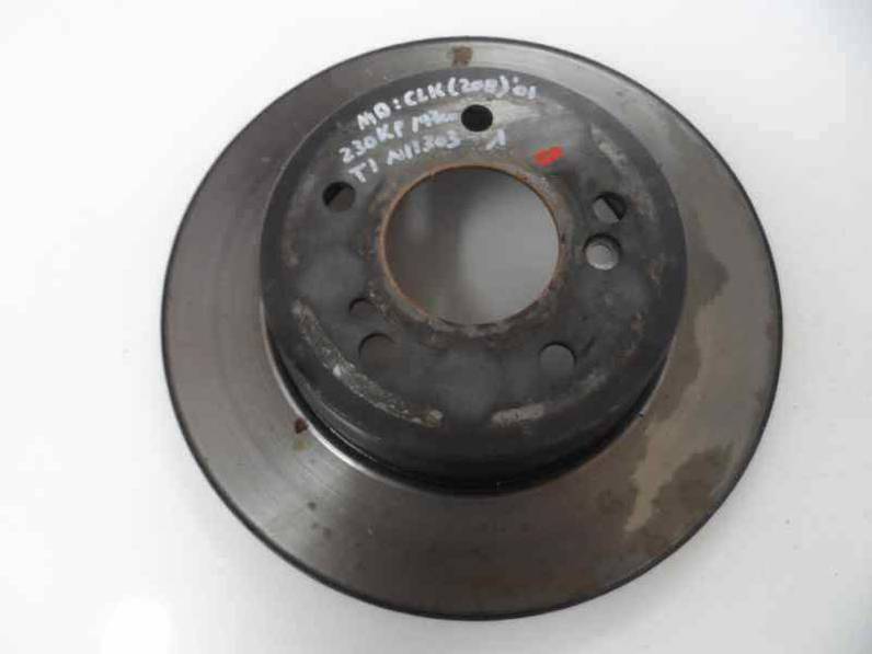 DISCO FRENO TRASERO MERCEDES CLASE CLK COUPE 2001 2.3 COMPRESOR (197 CV)